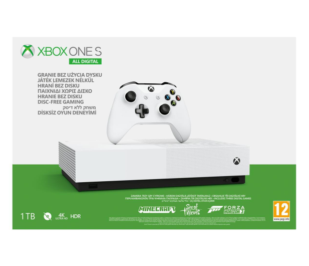 Microsoft Xbox One S 1TB All-Digital Edition - 530942 - zdjęcie 5